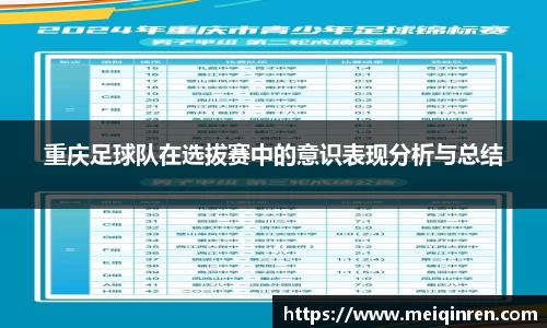 重庆足球队在选拔赛中的意识表现分析与总结